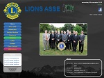 Schermafdruk website Lionsclub Asse 2012-11-28